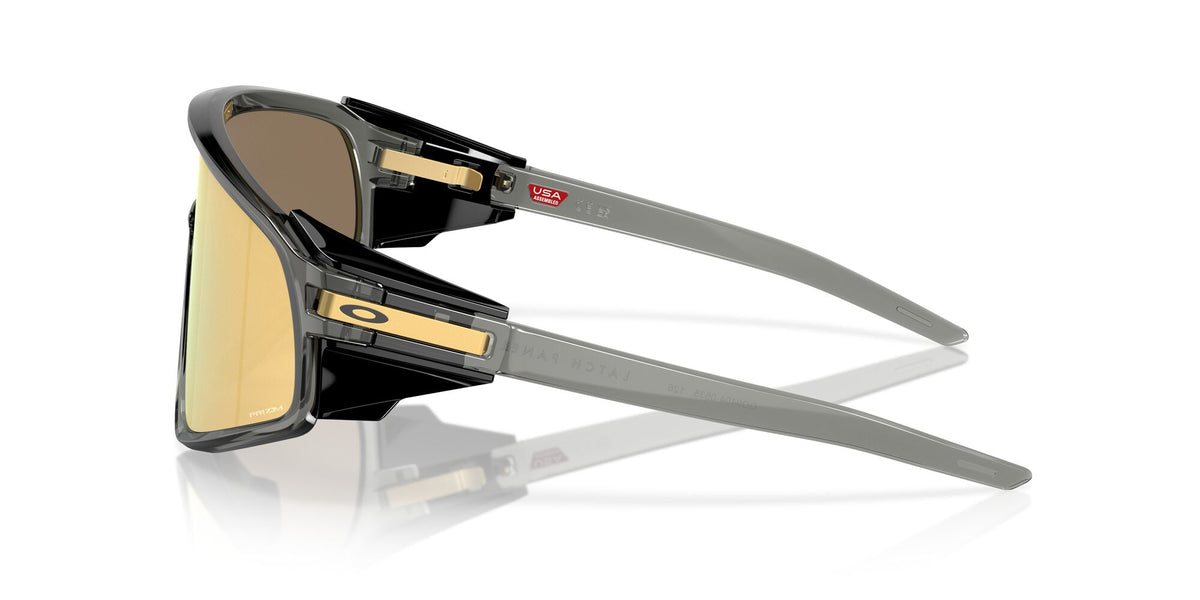 Oakley Latch Panel 0OO9404 940405 35 Grey Smoke / Prizm 24K