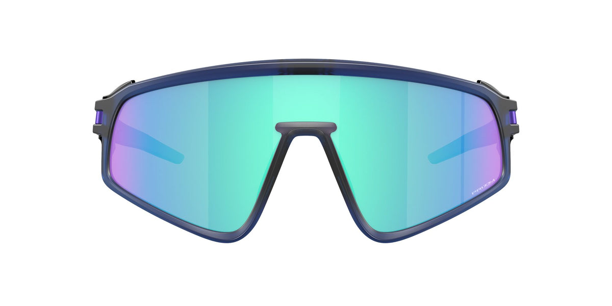 Oakley Latch Panel 0OO9404 940406 35 Matte Transparent Navy / Prizm Sapphire
