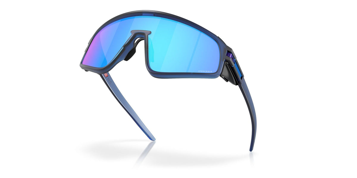 Oakley Latch Panel 0OO9404 940406 35 Matte Transparent Navy / Prizm Sapphire