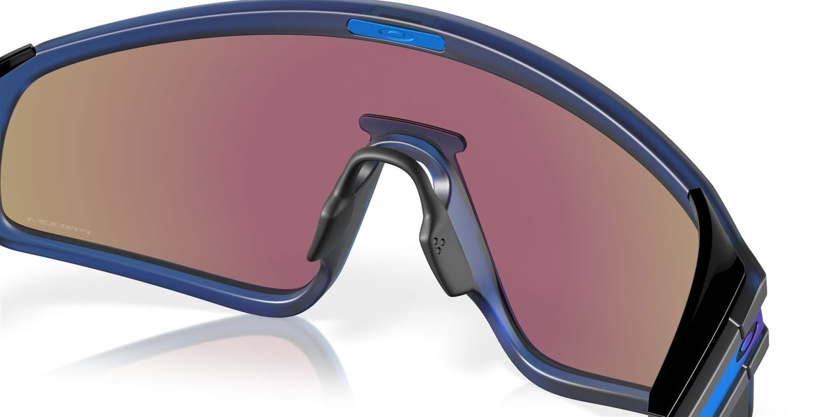 Oakley Latch Panel 0OO9404 940406 35 Matte Transparent Navy / Prizm Sapphire