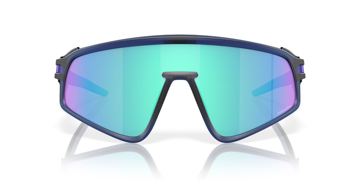 Oakley Latch Panel 0OO9404 940406 35 Matte Transparent Navy / Prizm Sapphire