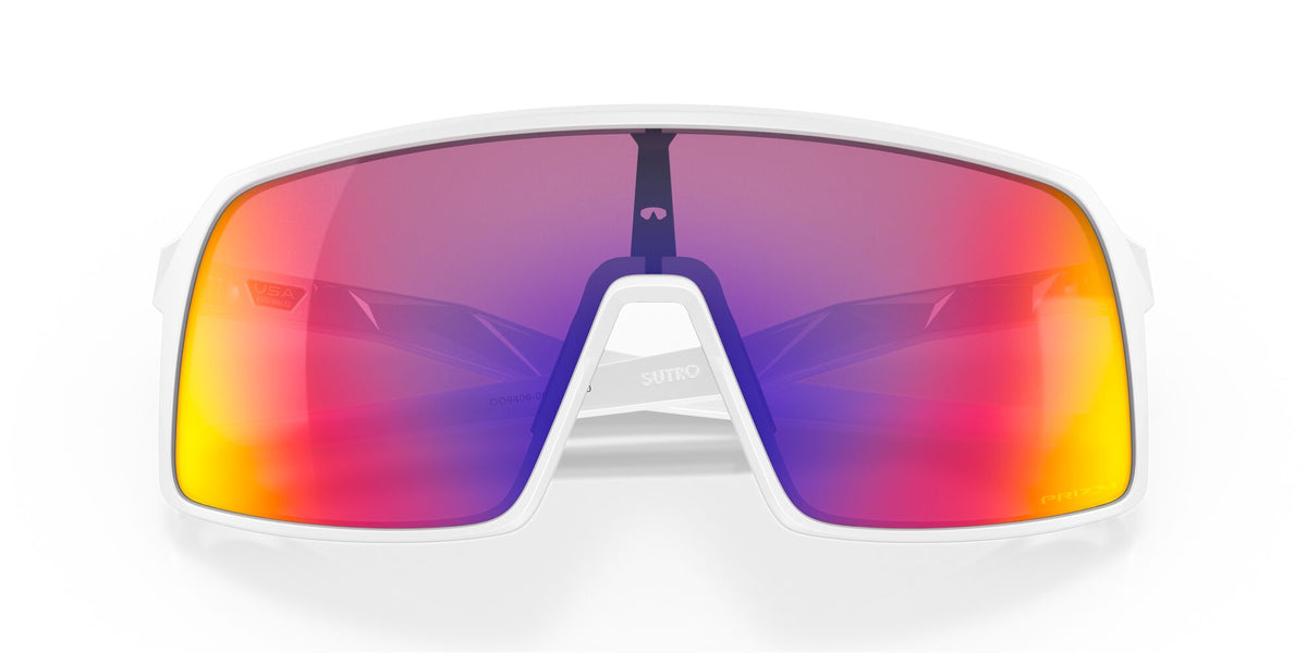 Oakley Sutro 0OO9406 940606 37 Matte White / Prizm Road 37 / Polycarbonate / O_matter / Injected