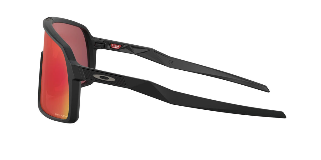 Oakley Sutro 0OO9406 940611 37 Matte Black / Prizm Trail Torch 37 / Polycarbonate / O_matter / Injected