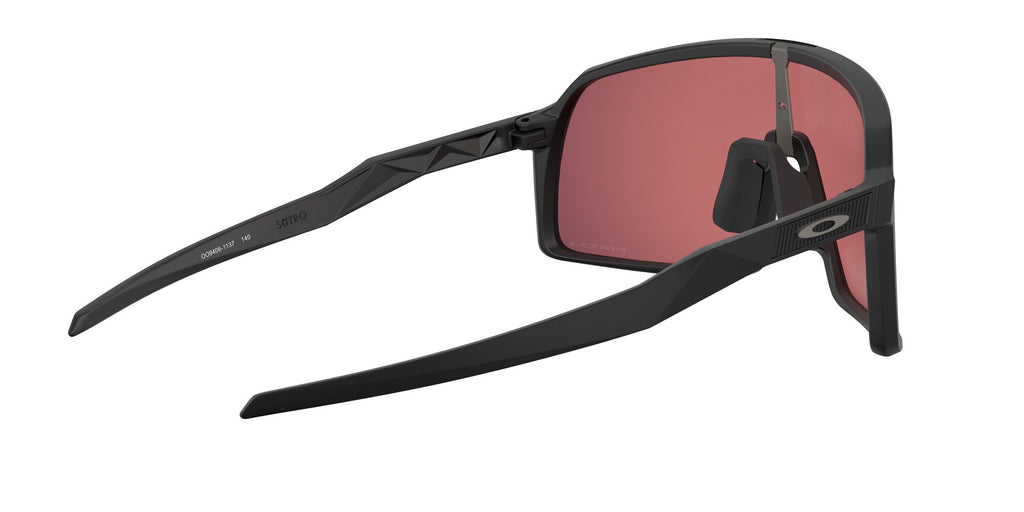 Oakley Sutro 0OO9406 940611 37 Matte Black / Prizm Trail Torch 37 / Polycarbonate / O_matter / Injected