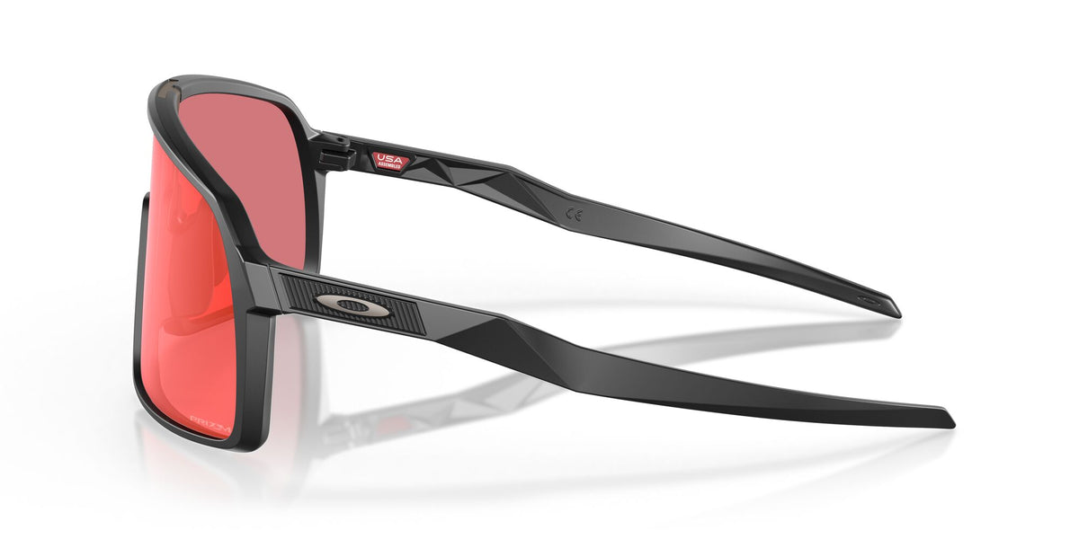 Oakley Sutro 0OO9406 940611 37 Matte Black / Prizm Trail Torch 37 / Polycarbonate / O_matter / Injected