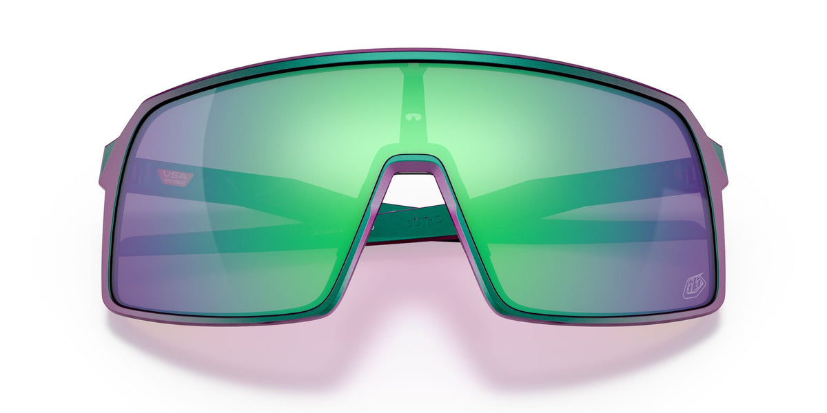 OO 9406 Oakley Sutro Troy Lee Designs Matte Purple Green Shift / Prizm Jade 37 37 / Polycarbonate / O_matter / Injected