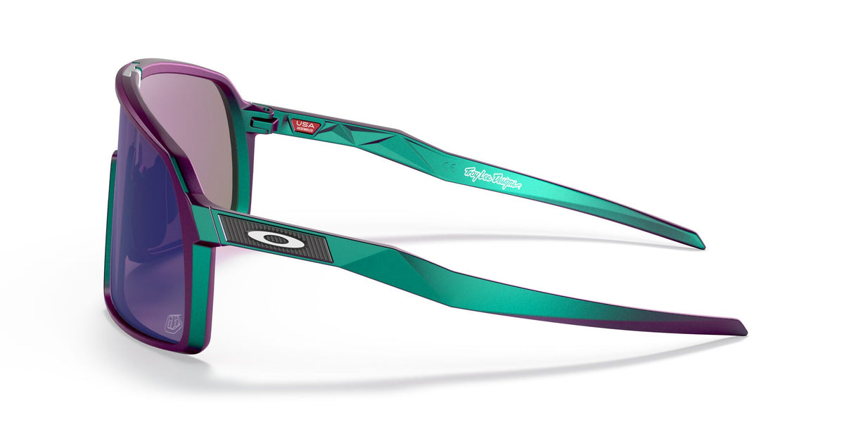 OO 9406 Oakley Sutro Troy Lee Designs Matte Purple Green Shift / Prizm Jade 37 37 / Polycarbonate / O_matter / Injected