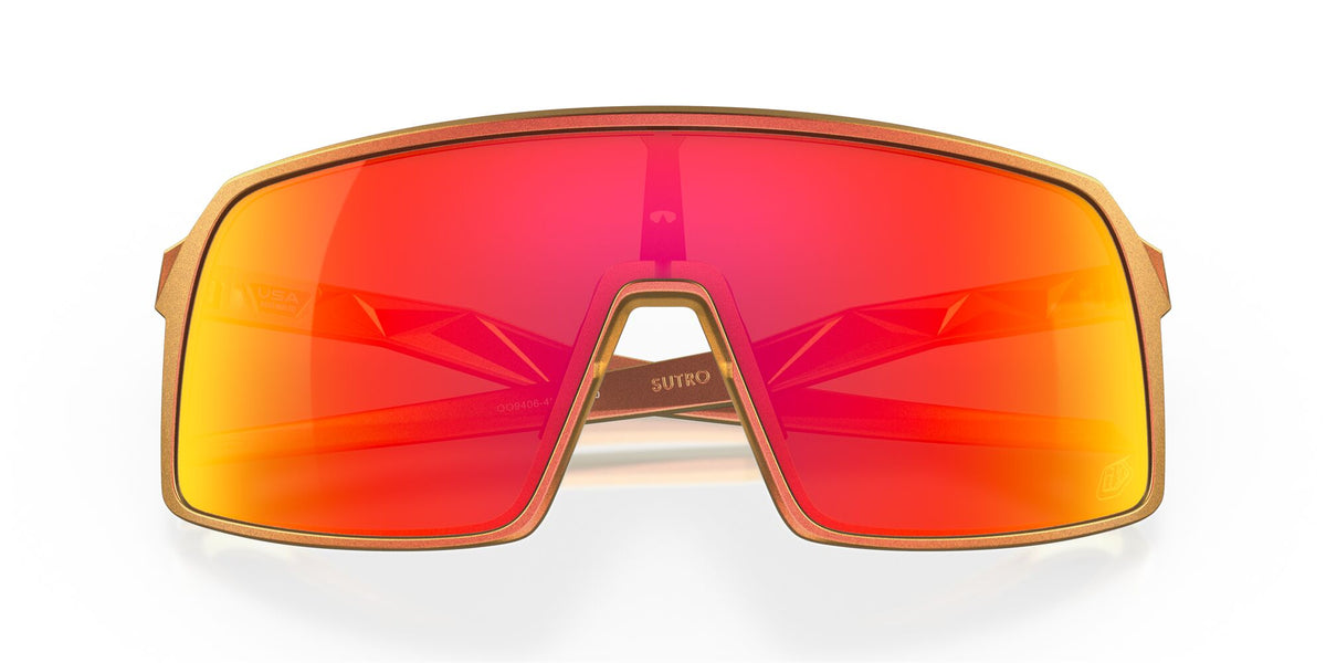 OO 9406 Oakley Sutro Troy Lee Designs Red Gold Shift / Prizm Ruby 37 37 / Polycarbonate / O_matter / Injected