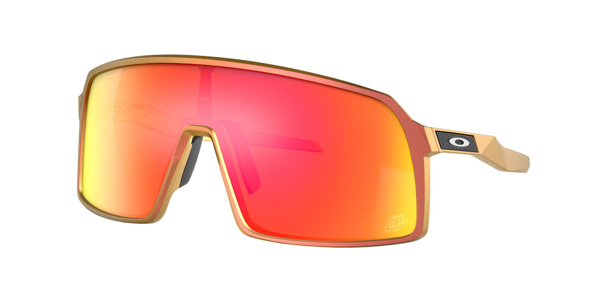 OO 9406 Oakley Sutro Troy Lee Designs Red Gold Shift / Prizm Ruby 37 37 / Polycarbonate / O_matter / Injected