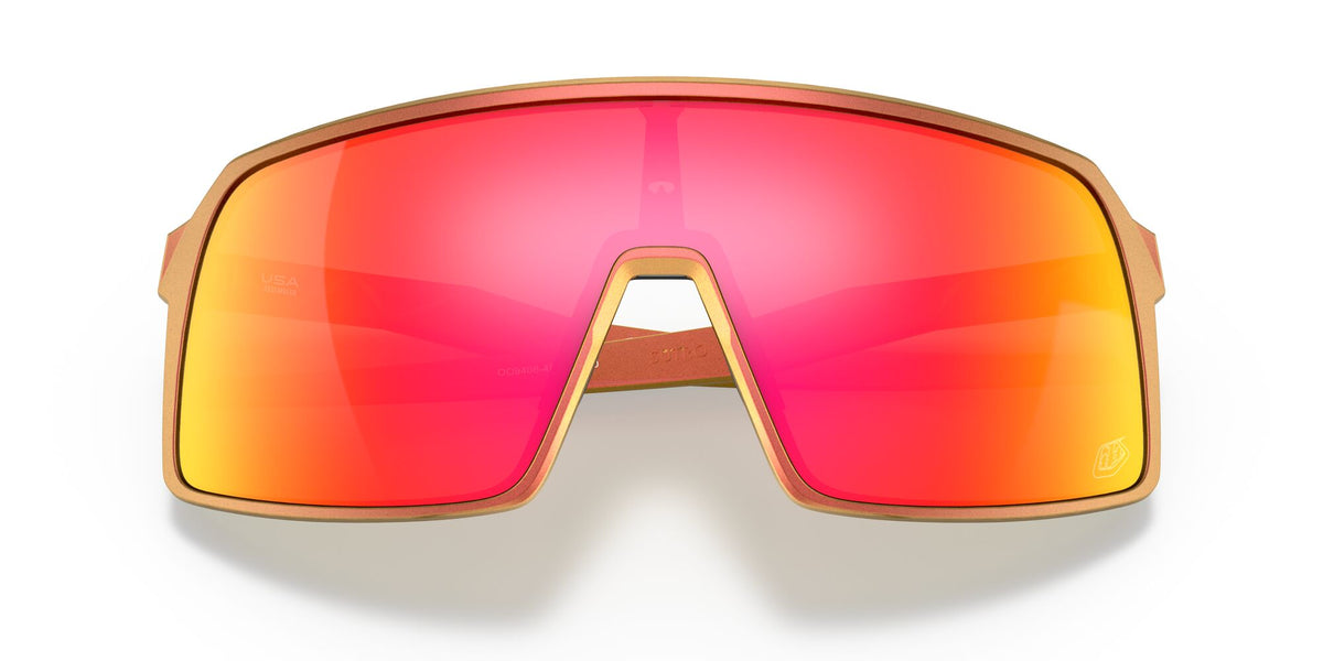 OO 9406 Oakley Sutro Troy Lee Designs Red Gold Shift / Prizm Ruby 37 37 / Polycarbonate / O_matter / Injected