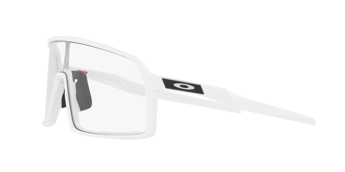Oakley Sutro 0OO9406 940699 37 Matte White / Clear to Black Iridium Photochromic 37 / Polycarbonate / O_matter / Injected