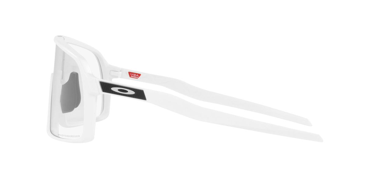 Oakley Sutro 0OO9406 940699 37 Matte White / Clear to Black Iridium Photochromic 37 / Polycarbonate / O_matter / Injected