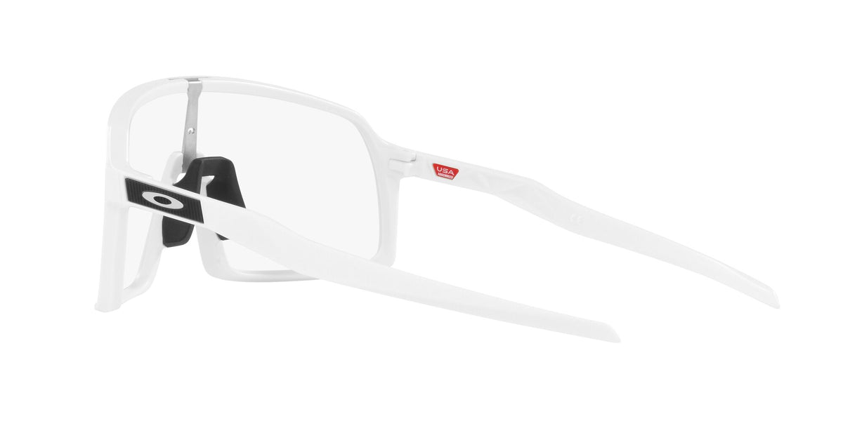 Oakley Sutro 0OO9406 940699 37 Matte White / Clear to Black Iridium Photochromic 37 / Polycarbonate / O_matter / Injected