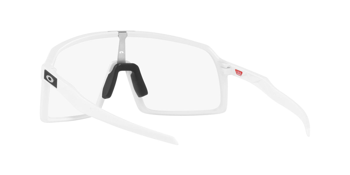 Oakley Sutro 0OO9406 940699 37 Matte White / Clear to Black Iridium Photochromic 37 / Polycarbonate / O_matter / Injected
