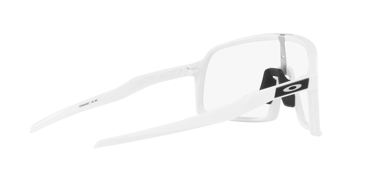 Oakley Sutro 0OO9406 940699 37 Matte White / Clear to Black Iridium Photochromic 37 / Polycarbonate / O_matter / Injected