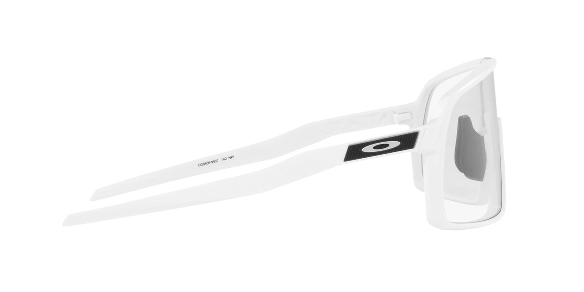 Oakley Sutro 0OO9406 940699 37 Matte White / Clear to Black Iridium Photochromic 37 / Polycarbonate / O_matter / Injected