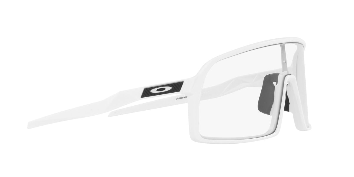 Oakley Sutro 0OO9406 940699 37 Matte White / Clear to Black Iridium Photochromic 37 / Polycarbonate / O_matter / Injected