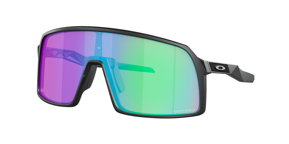 Oakley Sutro 0OO9406 9406A1 37 Matte Black / Prizm Golf 37 / Polycarbonate / O_matter / Injected