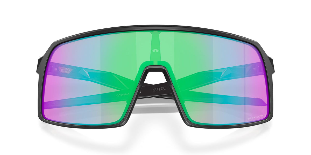 Oakley Sutro 0OO9406 9406A1 37 Matte Black / Prizm Golf 37 / Polycarbonate / O_matter / Injected