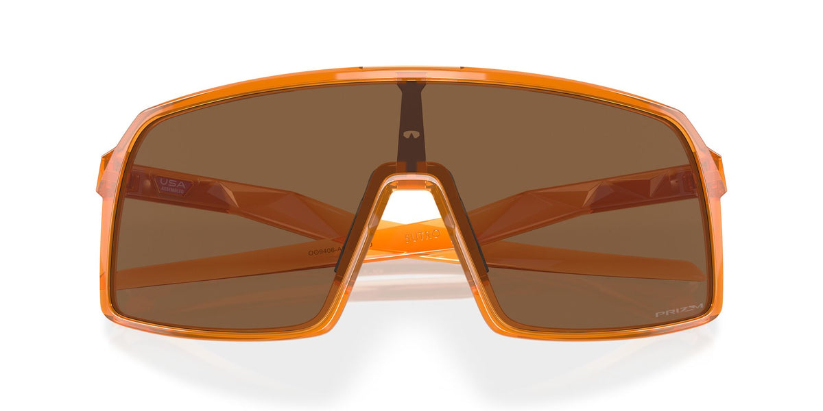 Oakley Sutro 0OO9406 9406A9 37 Transparent Ginger / Prizm Bronze