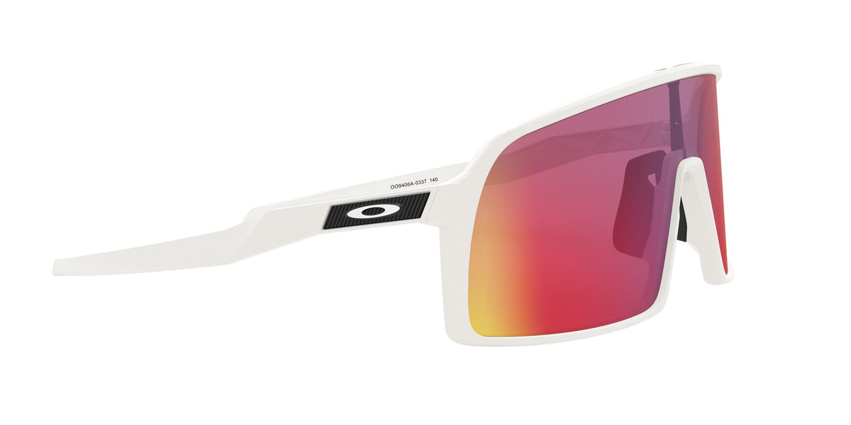 Oakley Sutro (A) 0OO9406A 940603 37 Matte White / Prizm Road 37 / Polycarbonate / O_matter / Injected