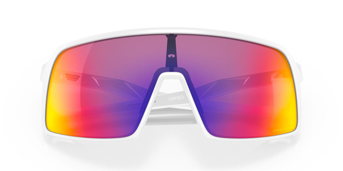 Oakley Sutro (A) 0OO9406A 940603 37 Matte White / Prizm Road 37 / Polycarbonate / O_matter / Injected
