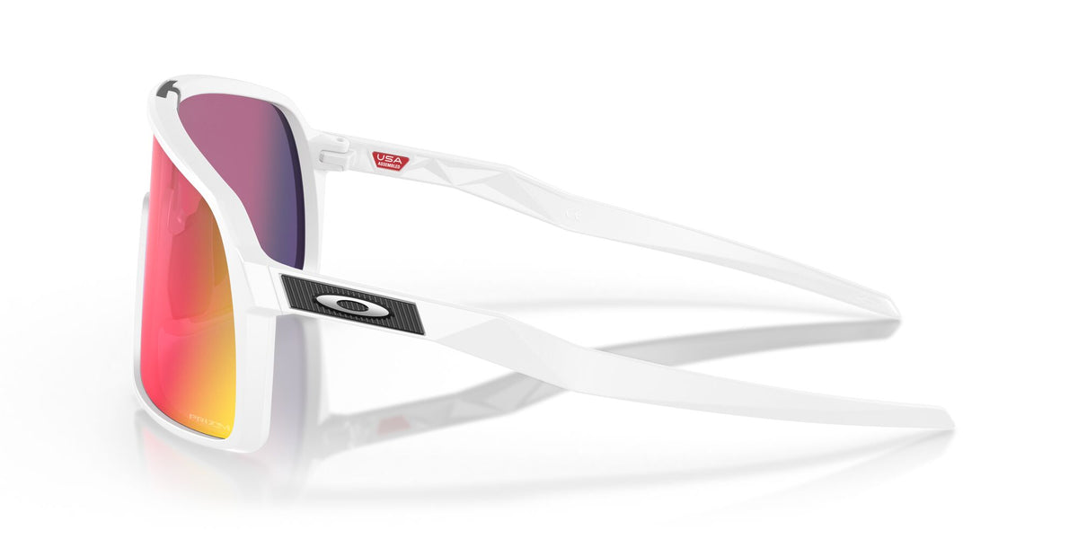 Oakley Sutro (A) 0OO9406A 940603 37 Matte White / Prizm Road 37 / Polycarbonate / O_matter / Injected