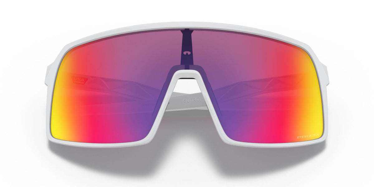 Oakley Sutro (A) 0OO9406A 940603 37 Matte White / Prizm Road 37 / Polycarbonate / O_matter / Injected