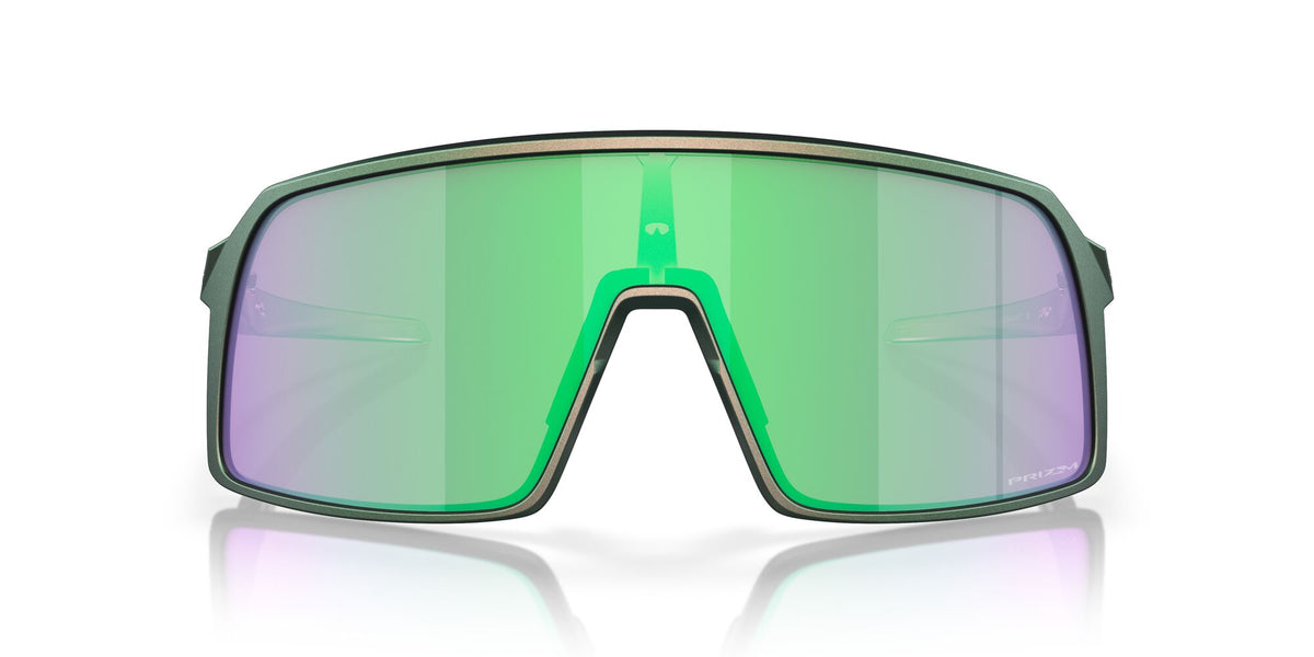 OO 9406 Oakley Sutro Matte Silver Green Colorshift / Prizm Road Jade 37 37 / Polycarbonate / O_matter / Injected