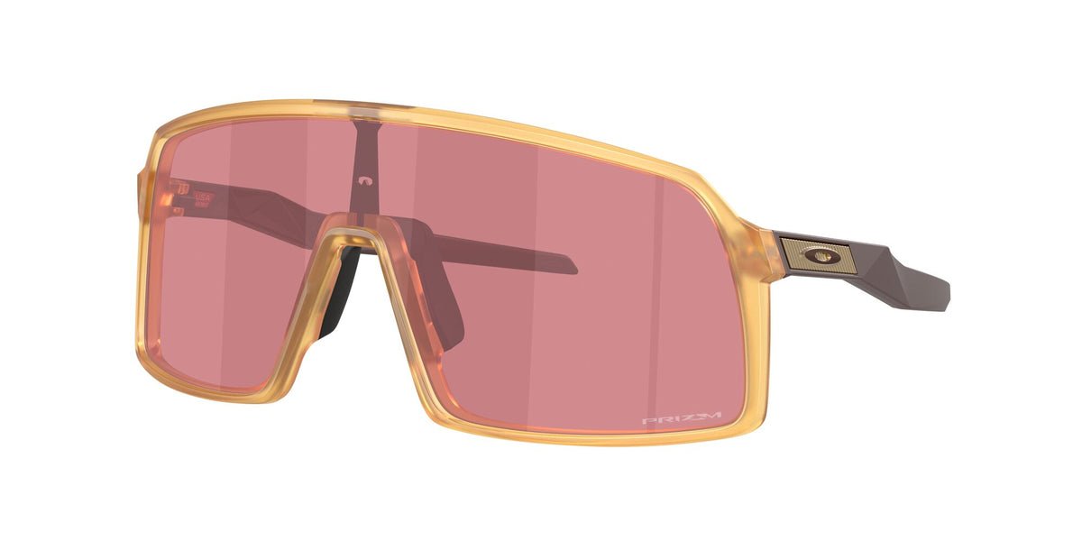 Oakley Sutro 0OO9406 9406B9 37 Matte Transparent Light Curry/ Prizm Dark Golf