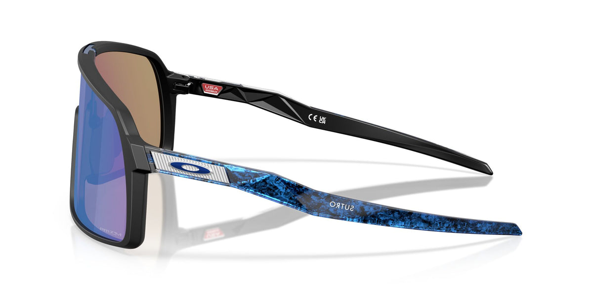 Oakley Sutro 0OO9406 9406C0 37 Matte Black/ Prizm Sapphire