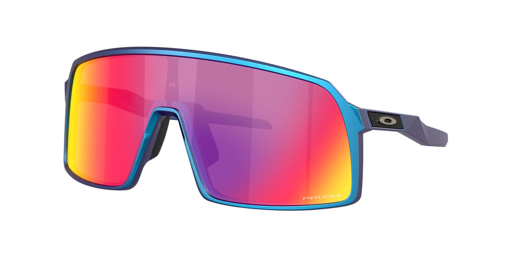 Oakley Sutro 0OO9406 9406C1 37 Matte Cyan/Blue Colorshift/ Prizm Road