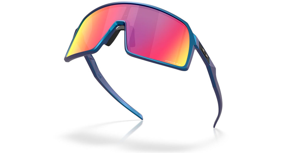 Oakley Sutro 0OO9406 9406C1 37 Matte Cyan/Blue Colorshift/ Prizm Road