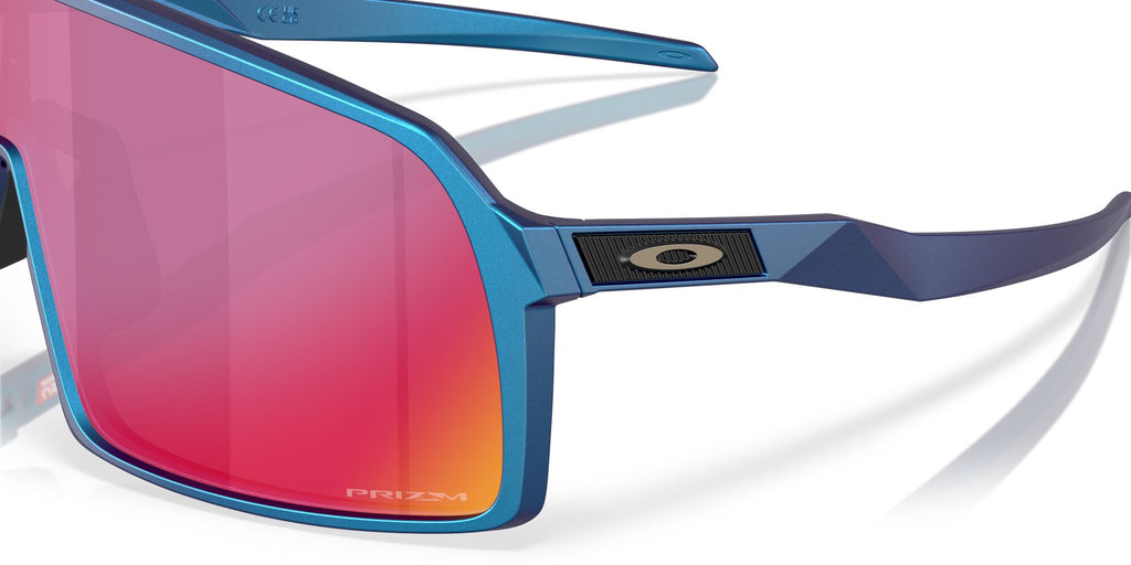 Oakley Sutro 0OO9406 9406C1 37 Matte Cyan/Blue Colorshift/ Prizm Road
