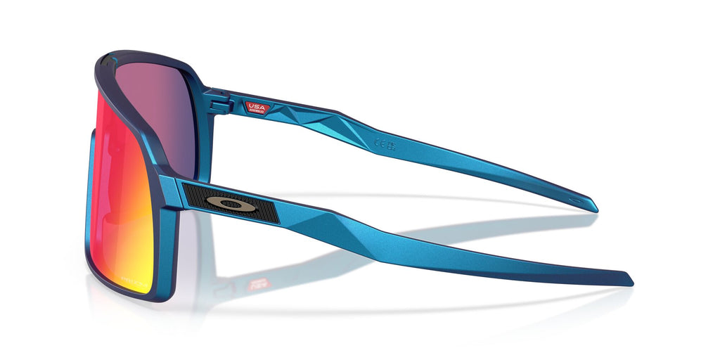 Oakley Sutro 0OO9406 9406C1 37 Matte Cyan/Blue Colorshift/ Prizm Road