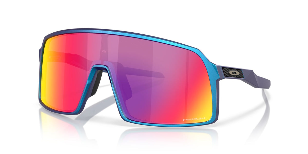 Oakley Sutro 0OO9406 9406C1 37 Matte Cyan/Blue Colorshift/ Prizm Road