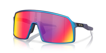Oakley Sutro 0OO9406 9406C1 37 Matte Cyan/Blue Colorshift/ Prizm Road