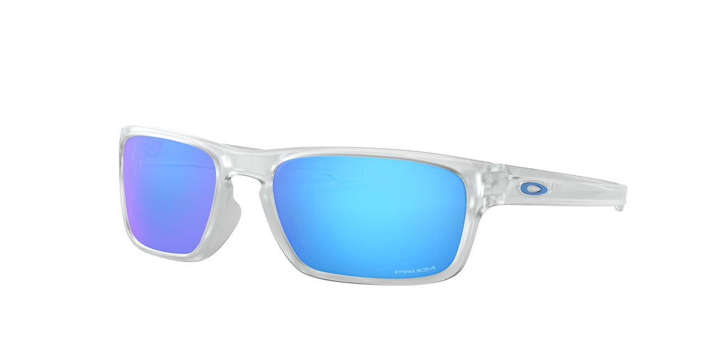 OO 9408 Oakley Sliver Stealth Matte Clear /  In Prizm Sapphire 56 / Plastic / Plastic