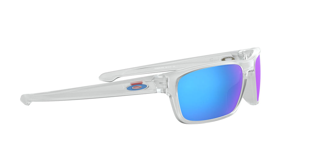 OO 9408 Oakley Sliver Stealth Matte Clear /  In Prizm Sapphire 56 / Plastic / Plastic