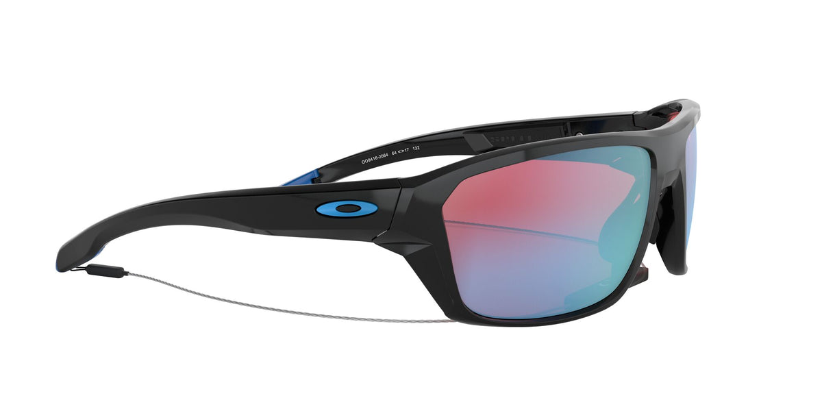 Oakley Split Shot 0OO9416 941620 64 Polished Black / Prizm Snow Sapphire