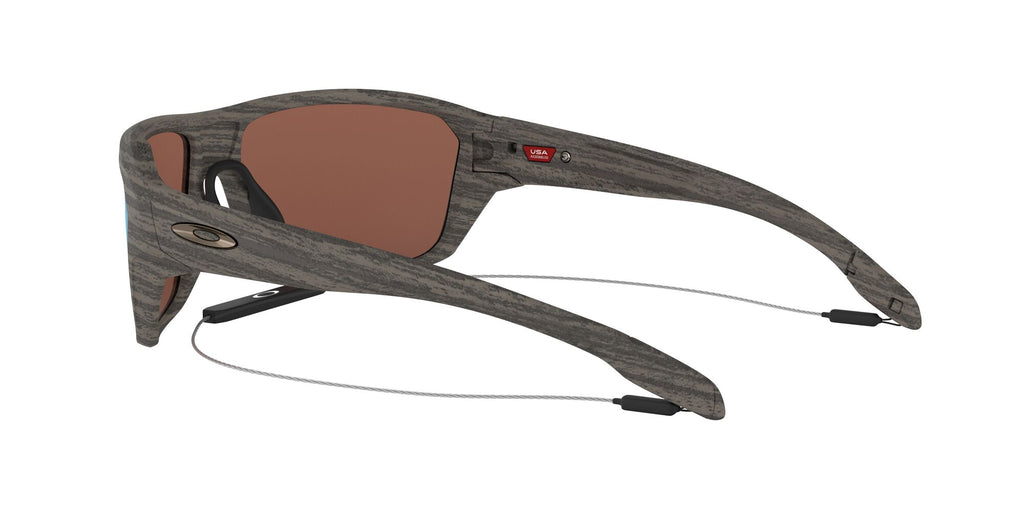 Oakley Split Shot 0OO9416 941616 64 Woodgrain / Prizm Deep Water Polarized 64 / Plastic / Plastic