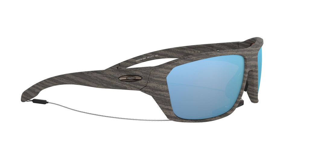 Oakley Split Shot 0OO9416 941616 64 Woodgrain / Prizm Deep Water Polarized 64 / Plastic / Plastic