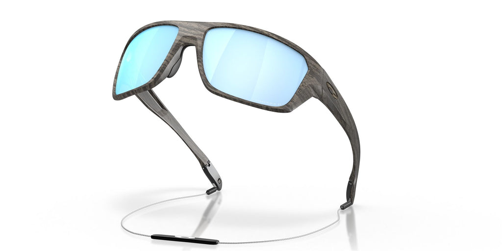 Oakley Split Shot 0OO9416 941616 64 Woodgrain / Prizm Deep Water Polarized 64 / Plastic / Plastic