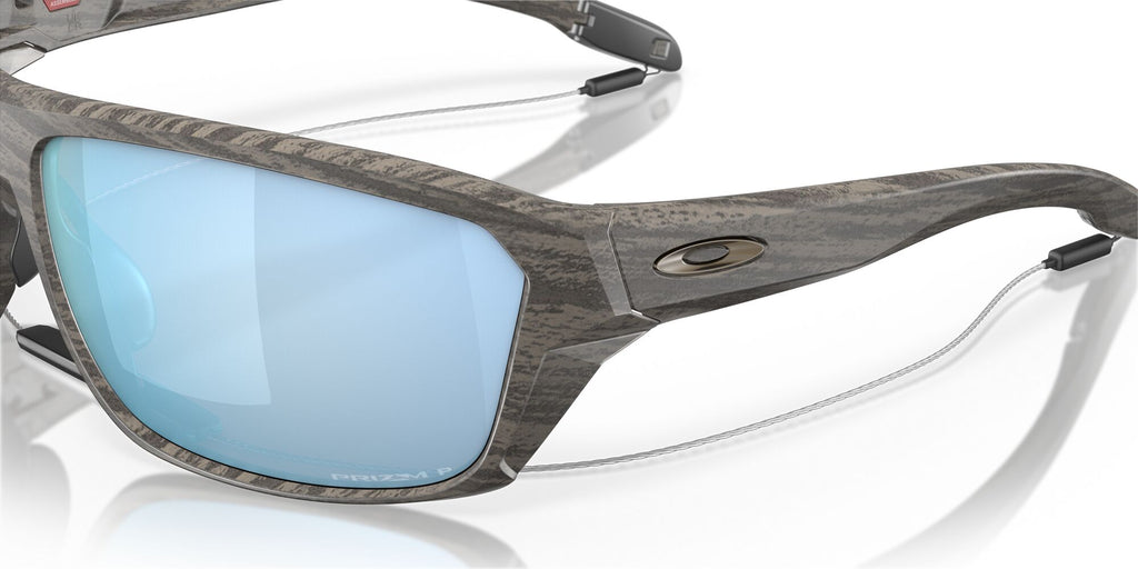 Oakley Split Shot 0OO9416 941616 64 Woodgrain / Prizm Deep Water Polarized 64 / Plastic / Plastic