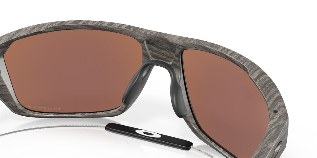 Oakley Split Shot 0OO9416 941616 64 Woodgrain / Prizm Deep Water Polarized 64 / Plastic / Plastic