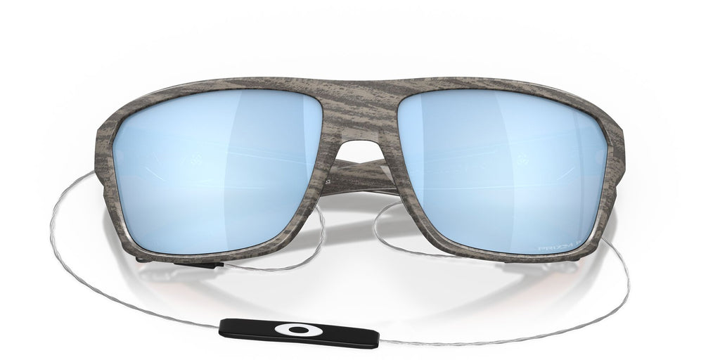 Oakley Split Shot 0OO9416 941616 64 Woodgrain / Prizm Deep Water Polarized 64 / Plastic / Plastic