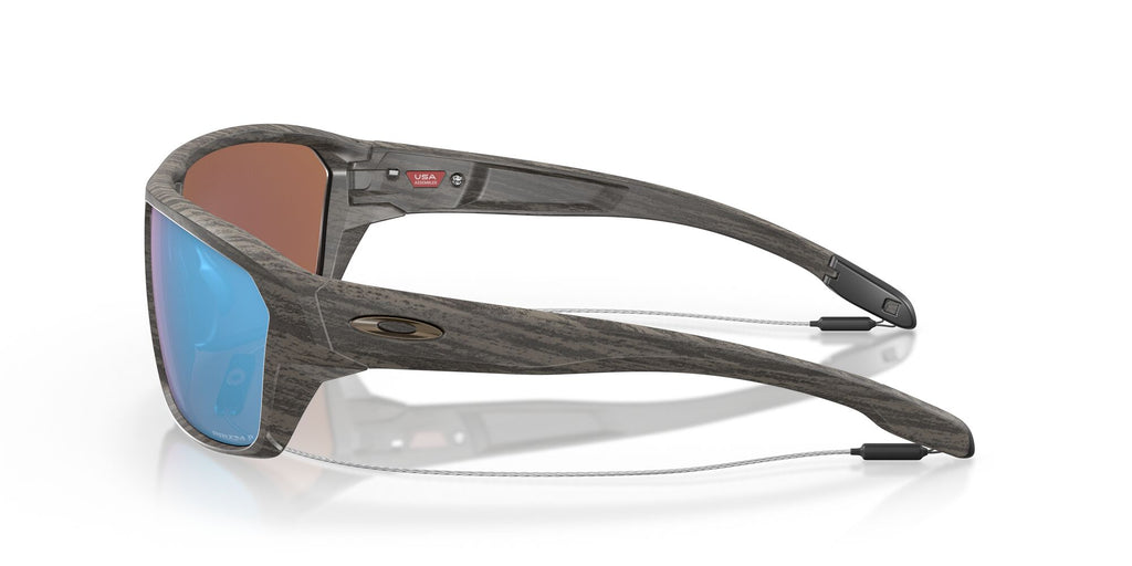 Oakley Split Shot 0OO9416 941616 64 Woodgrain / Prizm Deep Water Polarized 64 / Plastic / Plastic