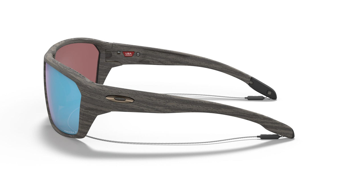 Oakley Split Shot 0OO9416 941616 64 Woodgrain / Prizm Deep Water Polarized 64 / Plastic / Plastic