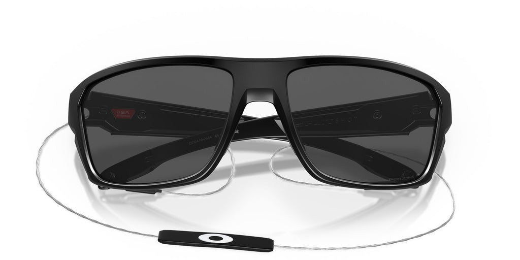 Oakley Split Shot 0OO9416 941624 64 Matte Black / Prizm Black Polarized 64 / Plastic / Plastic