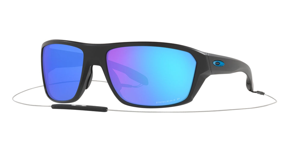 OO 9416 Oakley Split Shot Matte Black / Prizm Sapphire Polarised 64 64 / Plastic / Plastic
